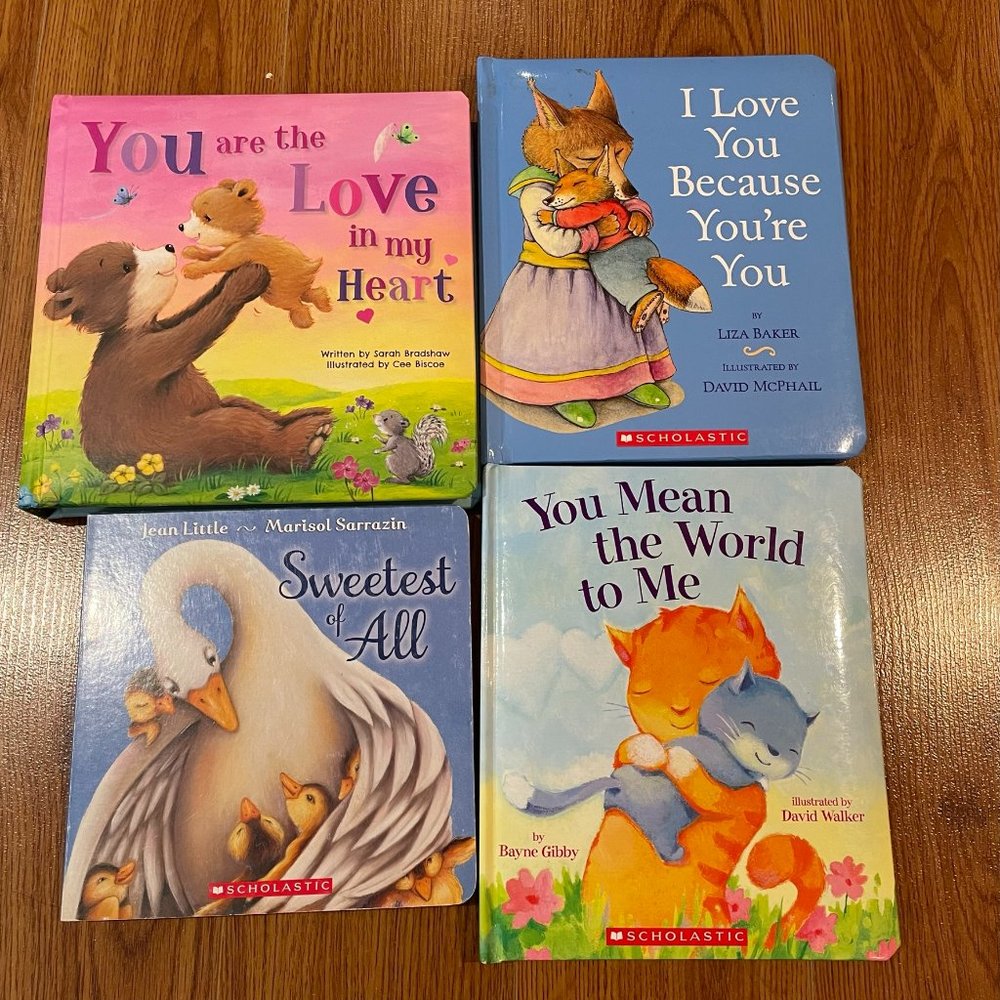 Sweet Love Toddler Kids Board Book Bundle (SKU: 88MI)